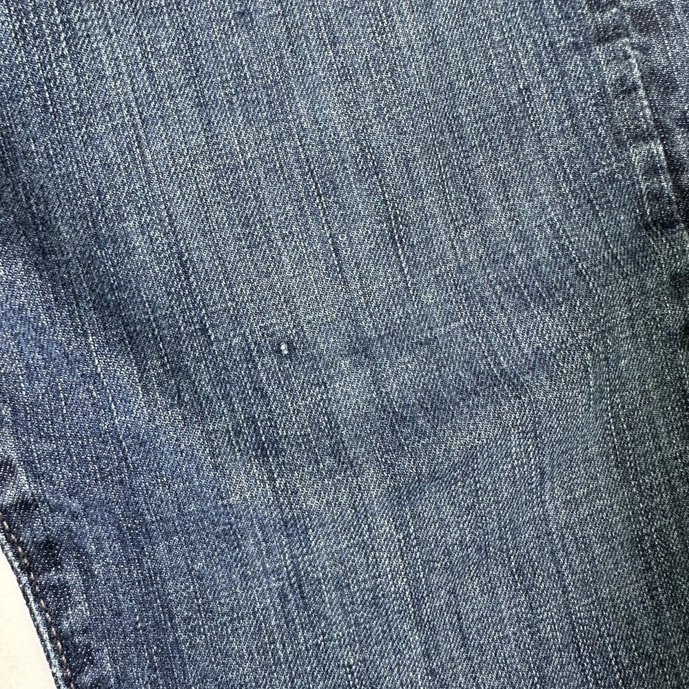 Levi's 513 Slim Straight Jeans Men's 36x32 Dark Wash Denim 29 Length - Picture 4 of 11